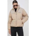 Női Poliészter Bézs Tommy Hilfiger Béléses Steppelt kabátok Fenntartható forrásból - Vízálló M-es 