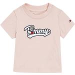Feliratos Elasztán Rózsaszín Tommy Hilfiger Gyerek rövid ujjú pólók Fenntartható forrásból 2 hónaposoknak 