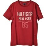 Tommy Hilfiger vörös, feliratos férfi póló – L
