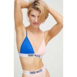 Női Elasztán Rózsaszín Hilfiger Denim Újrahasznosítható Merevítős bikini felsők - 85A kosár L-es 