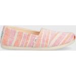 Női Gumi Rózsaszín TOMS Espadrille cipők Fenntartható forrásból 36-os méretben 