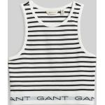 Lány Lezser Csíkos Elasztán Fekete Gant Nyári Gyerek pólók 140-es méretű 
