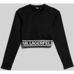 Női Sportos Fekete Karl Lagerfeld Trikók S-es 