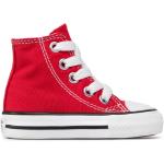 Lány Piros Converse Őszi Magasszárú cipők Fűzős kapoccsal 