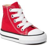 Lány Piros Converse Őszi Magasszárú cipők Fűzős kapoccsal 