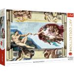 Papír Trefl Michelangelo 1000 darabos  Festmény puzzle-k 12 éves kor felett 
