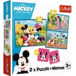 Papír Trefl Mickey Mouse és barátai Mickey Mouse Egér motívumos Puzzle-k 3 - 5 éves korig 