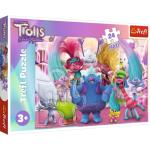 Papír Trefl Maxi Trollok 24   darabos  Puzzle-k 3 - 5 éves korig 