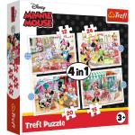 Papír Trefl Mickey Mouse és barátai Minnie Mouse 24   darabos  Egér motívumos Puzzle-k 3 - 5 éves korig 