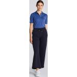 Női Bővülő fazonú Elasztán Kék Gant Melegítő nadrágok XS-es 