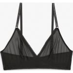 Triangle mesh bra - Black