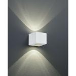 Trio CORDOBA R28222631 kültéri fali led lámpa matt fehér műanyag incl. 2 x 2W LED, 3000K, 2 x 200Lm SMD 200 lm IP44 A+