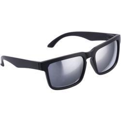 Tükörlencsés klasszikus fazonú uniszex napszemüveg (fekete)