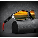 Férfi Sportos Műanyag Fekete Polarizált napszemüvegek 