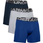 Under Armour Boxeralsó UA Charged Cotton 6in Boxer Briefs 3-Pack Blue