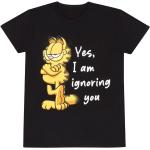 Női Fekete Garfield Rövid ujjú pólók akciósan 