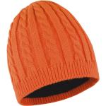 Uniszex téli sapka Result Mariner Knitted Hat Egy méret, Burnt Narancssárga/Fekete