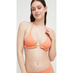 Női Elasztán Narancssárga UNITED COLORS OF BENETTON Bélelt Merevítős bikini felsők Fenntartható forrásból - 85A kosár L-es 