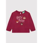 Sötét vörös árnyalatú UNITED COLORS OF BENETTON Harry Potter Harry Gyerek blúzok akciósan 100-as méretű 