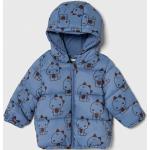 Poliészter Kék UNITED COLORS OF BENETTON Téli Béléses Gyerek kabátok Fenntartható forrásból - Vízálló 3 hónaposoknak 