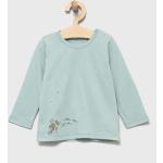 Lány Feliratos Kék UNITED COLORS OF BENETTON Gyerek hosszú ujjú pólók Fenntartható forrásból 2 hónaposoknak 