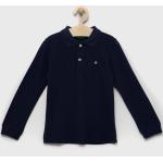 Fiú Sötétkék árnyalatú UNITED COLORS OF BENETTON Gyerek hosszú ujjú pólók Fenntartható forrásból 110-es méretű 