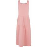 Női Streetwear Rózsaszín Urban Classics Nyári Ujjatlan Nyári ruhák 