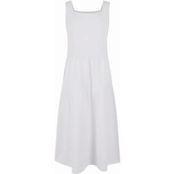 Urban Classics / Girls 7/8 Length Valance Summer Dress white