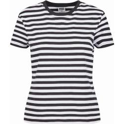 Urban Classics / Ladies Regular Striped Tee white/black