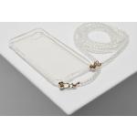Urban Classics / Phonecase with Pearl Necklace I Phone 6/7/8 transparent