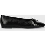 Női Lezser Gumi Fekete Vagabond Balerina cipők 36-os méretben 