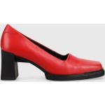 Női Szexi Bőr Piros Vagabond Tűsarkú cipők 36-os méretben 