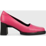 Női Szexi Bőr Rózsaszín Vagabond Tűsarkú cipők 37-es méretben 