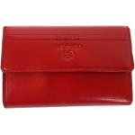 Valentini piros, szögletes fedelű,közepes nõi bõr pénztárca 563121