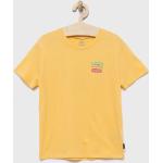 Feliratos Sárga Vans Vans California Gyerek pólók 