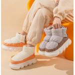 Női Lezser Szürke Téli Vízálló Platform cipők 