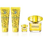 Versace - Yellow Diamond szett VIII. edt nõi - 90 ml eau de toilette + 5 ml mini parfum + 100 ml testápoló + 100 ml tusfürdõ