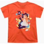 Narancssárga dedoles Gyerek pólók akciósan 4 éveseknek 