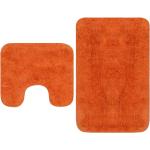 Szövet Narancssárga vidaXL Fürdőszoba szőnyegek 
