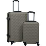 Business Antracit árnyalatú vidaXL Bőrönd szettek 4 darab / csomag 