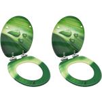 Zöld vidaXL WC ülőkék 