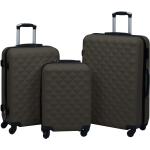 Business Antracit árnyalatú vidaXL Bőrönd szettek 3 darab / csomag 