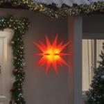 Piros vidaXL Összehajtható LED lámpák Karácsonyra 