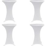 Fehér vidaXL Asztalterítők 4 darab / csomag 