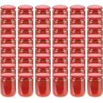 Piros vidaXL Befőttes üvegek 
