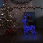 Kék vidaXL Fényfüzérek Karácsonyra 