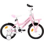 Gyerek Acél Rózsaszín vidaXL Gyermek kerékpárok 