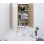 Modern Fehér vidaXL Fürdőszoba szekrények Tölgy 