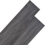 vidaXL fekete és fehér nem öntapadó PVC padlólapok 2 mm 5,26 m²
