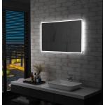 vidaXL LED-es fürdõszobai falitükör 100 x 60 cm